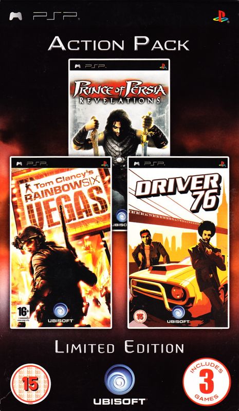 Action Pack Limited Edition box art for PSP